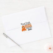 Sticker Rond Mad Chick 2 Maman Sclérose en plaques MS (Enveloppe)