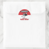 STICKER ROND MAD DOG シール001 (Sac)