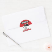 STICKER ROND MAD DOG シール001 (Enveloppe)