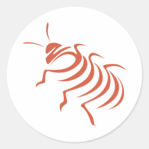 Sticker Rond Madagascar Hissing Cockroach
