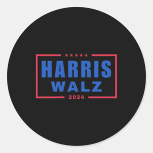 Sticker Rond Madame la Présidente Kamala Harris Tim Wheimer Vp