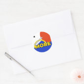 Sticker Rond Made for More Off-Edge Geometry, Sketchbooks (Enveloppe)