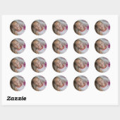 Sticker Rond Madison (Feuille)