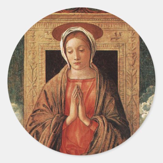 Sticker Rond Madonna (Devant)