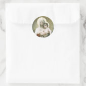 Sticker Rond Madonna des Rose (Sac)