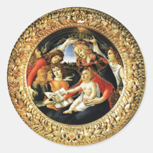 Sticker Rond Madonna du Magnificat