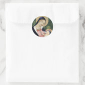 STICKER ROND MADONNA ET ENFANT (Sac)