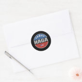 Sticker Rond Maga America First MAGA  (Enveloppe)