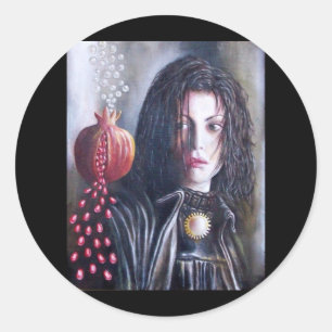 STICKER ROND MAGDALENE