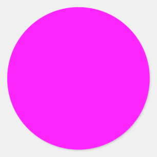 Sticker Rond Magenta