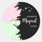 Sticker Rond Magical Birthday Magic Potion (Devant)
