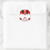 Sticker Rond Magical Kenya : Symétrie du patrimoine Modernité � (Sac)