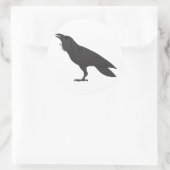 Sticker Rond Magick - Corbeau (Sac)