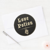 Sticker Rond Magick - Love Potion (Enveloppe)