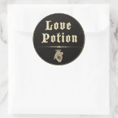 Sticker Rond Magick - Love Potion (Sac)