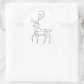 Sticker Rond Magick - Stag (Sac)