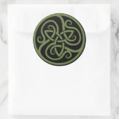 Sticker Rond Magick - Triquetra (Sac)