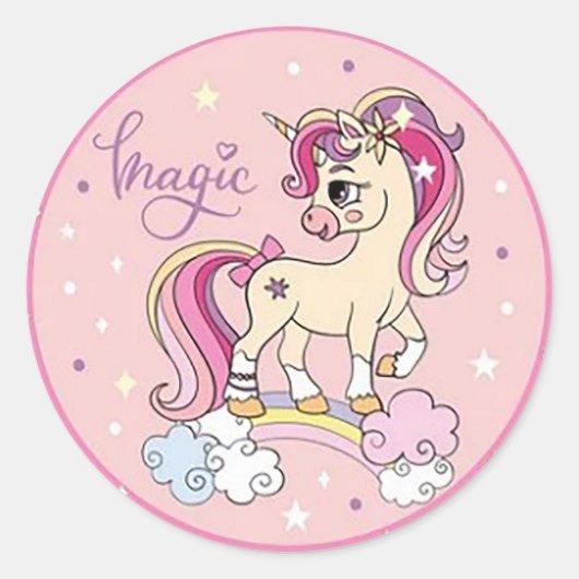 Sticker Rond Magie (Devant)
