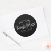 Sticker Rond Magie brute (Enveloppe)