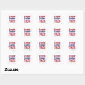 Sticker Rond Magnet (Feuille)