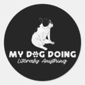 Sticker Rond Magnet (Devant)