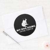Sticker Rond Magnet (Enveloppe)