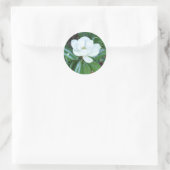 Sticker Rond Magnificant Magnolia (Sac)