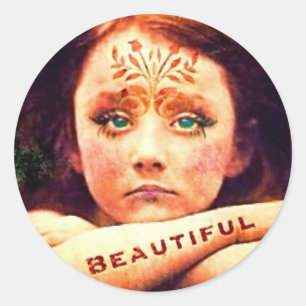 Sticker Rond magnifique~