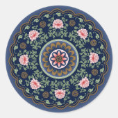 Sticker Rond Mah Jongg Motifs (Devant)