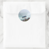 Sticker Rond Maid of the Mist à Niagara Falls, Canada (Sac)