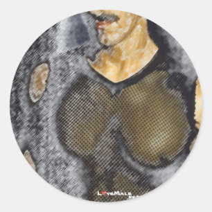 Sticker Rond maillage