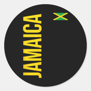 Sticker Rond Maillot de sport de football athlétique drapeau ja