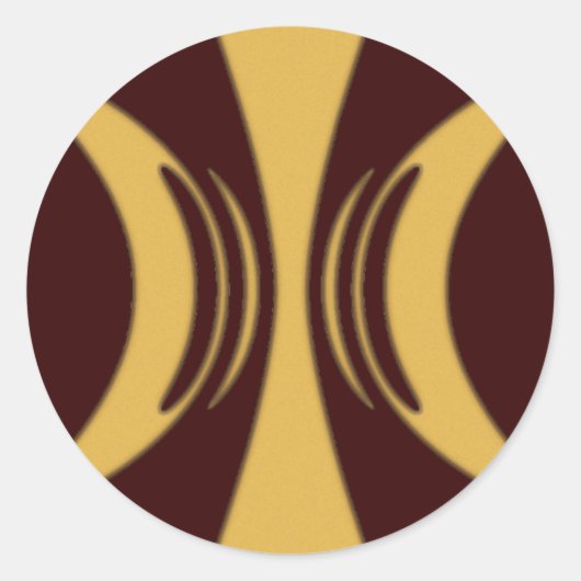 Sticker Rond Main d'or d'Eris (Devant)