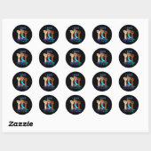 Sticker Rond Main J'Ai Le Temps D'Écouter La Prévention Du Suic (Feuille)