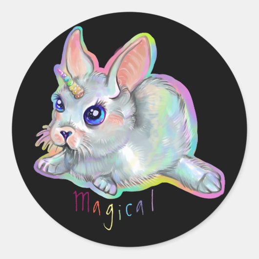 Sticker Rond Maïs-bébé magique (Devant)