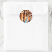 Sticker Rond Maïs entier sec avec spathes (Sac)