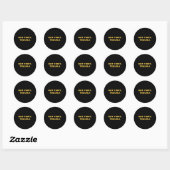 Sticker Rond Mais Premier Tequila Drôle Cinco De Mayo (Feuille)