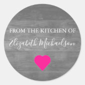 Sticker Rond Maison (Devant)