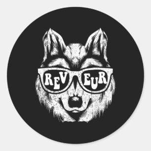 Sticker Rond Maison De Rêveurs Réveur1