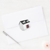 Sticker Rond Maison (Little Home) (Enveloppe)