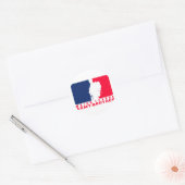 Sticker Rond Major League Army Brother (Enveloppe)