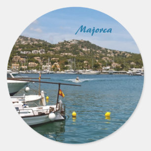 Sticker Rond Majorque