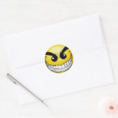 Sticker Rond Mal (Enveloppe)