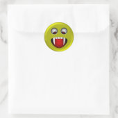Sticker Rond Mal (Sac)
