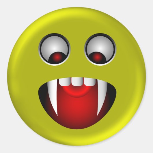 Sticker Rond Mal (Devant)