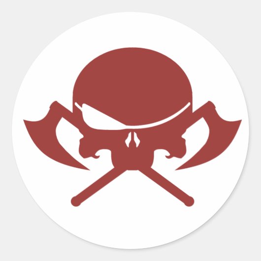 Sticker Rond Mal I (Devant)