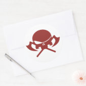 Sticker Rond Mal I (Enveloppe)