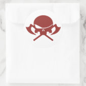 Sticker Rond Mal I (Sac)