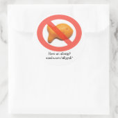 STICKER ROND MALADIE CELIAQUE (Sac)