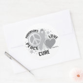 Sticker Rond Maladie de Parkinson PLC (Enveloppe)